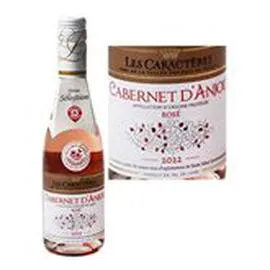 MARQUE REPÈRE, LES CARACTÈRES AOC Cabernet d'Anjou vin rosé 37,5cl