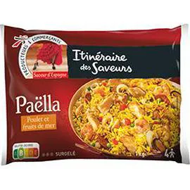 ITINÉRAIRE DES SAVEURS Paëlla poulet et fruits de mer 1kg