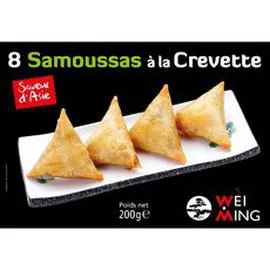 WEI MING Samoussa à la crevette 200g