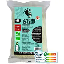 AUTOUR DU RIZ VermicellesTthaï de Riz bio 200g