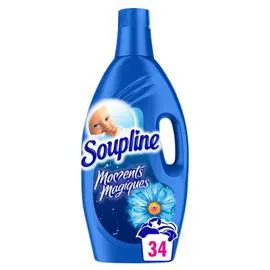 SOUPLINE Adoucissant Moments Magiques x34 2l