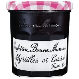 BONNE MAMAN Confiture myrtilles et cassis 370g