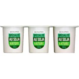 MONOPRIX Spécialité Fermentée au Soja Nature 600g
