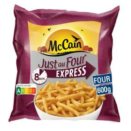 MCCAIN Frites just au four express 600g