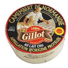 GILLOT Camembert AOP Louche Au lait cru 250g