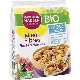 GAYELORD HAUSER Muesli Fibres Figues et Pommes 375g