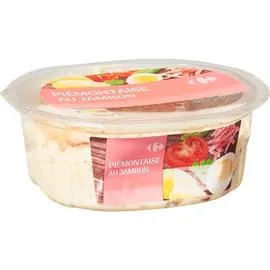 CARREFOUR Salade piémontaise jambon 300g