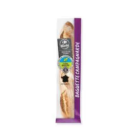 FILIÈRE QUALITÉ CARREFOUR Baguette campagnarde 250g