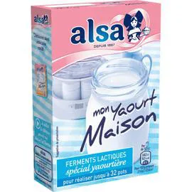 ALSA Ferments lactiques spécial yaourtière 4x2g