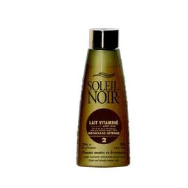 SOLEIL NOIR Lait Vitaminé Anti Age Bronzage Intense 150ml