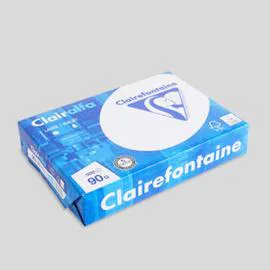  Clairefontaine feuilles A4, blanches, 90g/m² l'unité