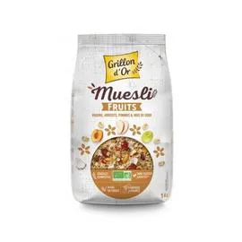 GRILLON D'OR Muesli Aux Fruits 1kg
