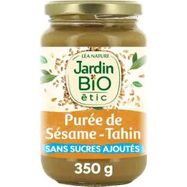LÉA NATURE, JARDIN BIO ÉTIC Purée de sésame Tahin bio 350g