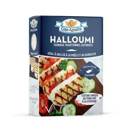 CASA AZZURRA Halloumi fromage traditionnel Chypriote 200g