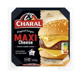 CHARAL Burger Cheese maxi 220g