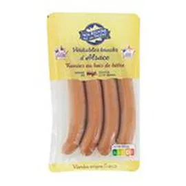 NOS RÉGIONS ONT DU TALENT Véritables Knacks d'Alsace 260g