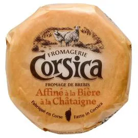 CORSICA Fromage affiné à la bière et à la châtaigne 210g