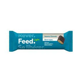 FEED. Barre repas sésame chocolat avec konjac, light 70g