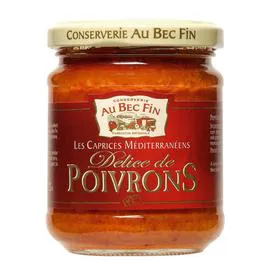 CONSERVERIE AU BEC FIN Conserverie au Bec Fin Délice de Poivrons 180g