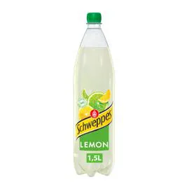 SCHWEPPES Soda saveur citron 1,5l