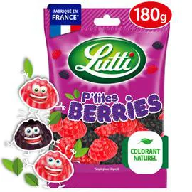 LUTTI Bonbons P'tites Berries 180g
