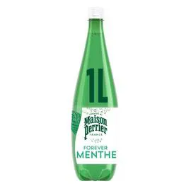 PERRIER Eau gazeuse aromatisée à la menthe 1l