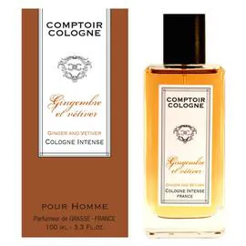 COMPTOIR COLOGNE Eau de cologne pour homme - Gingembre et vétiver 100ml