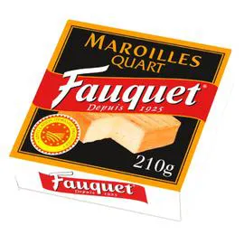 FAUQUET Maroilles Quart AOP 210g