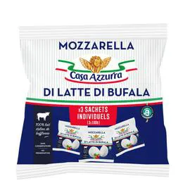 CASA AZZURRA Casa Azzura Mozzarela Di Latte Bufala 3x100g