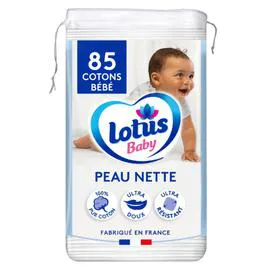 LOTUS BABY Coton bi-faces maxi carrés x85