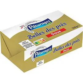 PÂTURAGES Beurre Belle des Prés, doux 250g