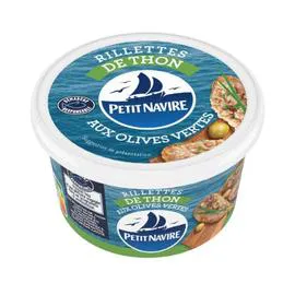 PETIT NAVIRE Rillette de thon olives 125g