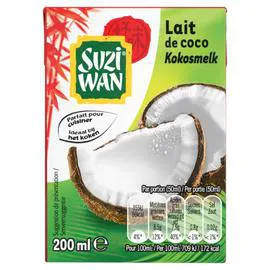 SUZI WAN Lait de coco 200ml