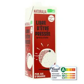 NATURALIA Jus d'Orange Bio 1l