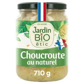 LÉA NATURE, JARDIN BIO ÉTIC Choucroute au naturel Bio 790g
