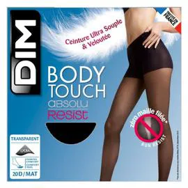 DIM Collant femme voile noir 20D T3 Body touch l'unité