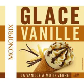 MONOPRIX Glace Vanille 419g