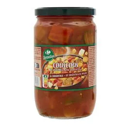 CARREFOUR SENSATION Coucous de légumes à l'orientale 660g