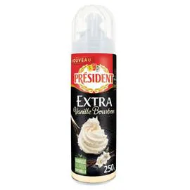 PRÉSIDENT Crème fouetté à la vanille 250g