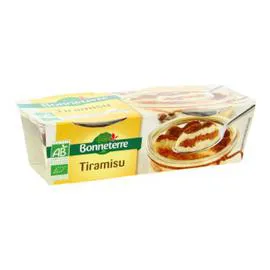 BONNETERRE Tiramisu Bio 130g