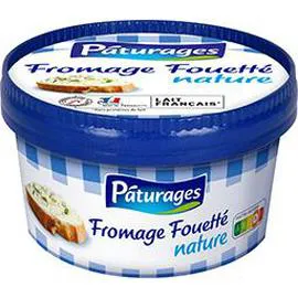 PÂTURAGES Fromage fouetté nature 150g