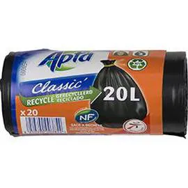 APTA Sac poubelle Classic' 20 l x20