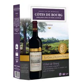 LA CAVE D'AUGUSTIN FLORENT Vin Rouge Bordeaux AOP Côtes de Bourg 3l