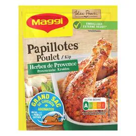 MAGGI Papillotes poulet herbes de Provence 34g
