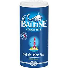 LA BALEINE Sel fin de mer 600g
