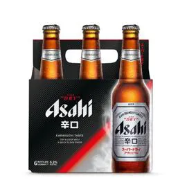 ASAHI Bière super dry 6x330ml