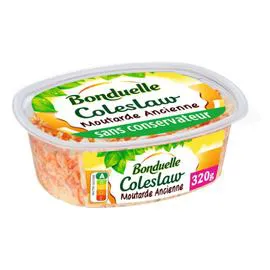 BONDUELLE Coleslaw à la moutarde à l'ancienne 320g