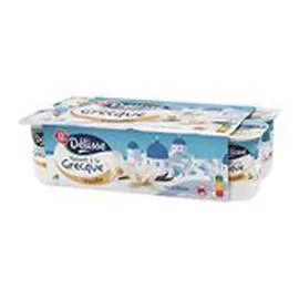 MARQUE REPÈRE, DÉLISSE Yaourt à la grecque Vanille 8x125g