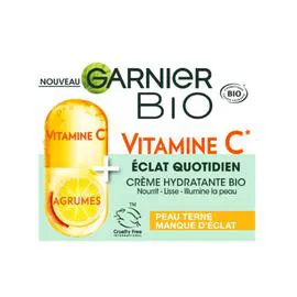 GARNIER BIO Crème Visage Hydratante Bio Hydratante Vitamine C 50ml