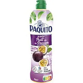 PAQUITO Sirop fruit de la passion 75cl